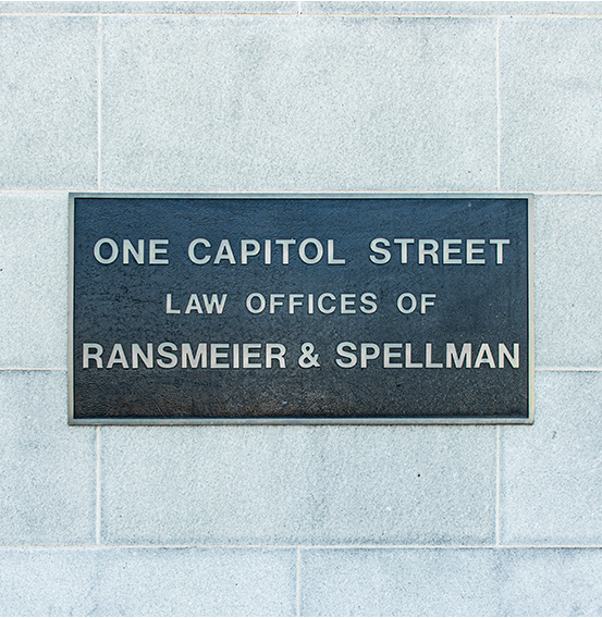 ONE CAPITOL STREET LAW OFFICES OF RANSMEIER & SPELLMAN